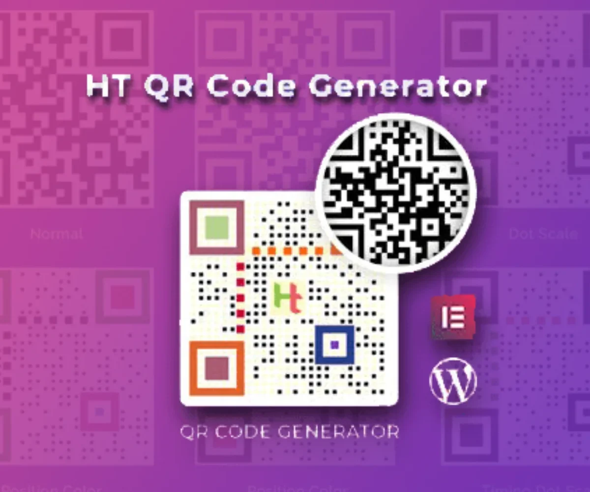Plugin Envato – Gerador de Código QR HT para Elementor