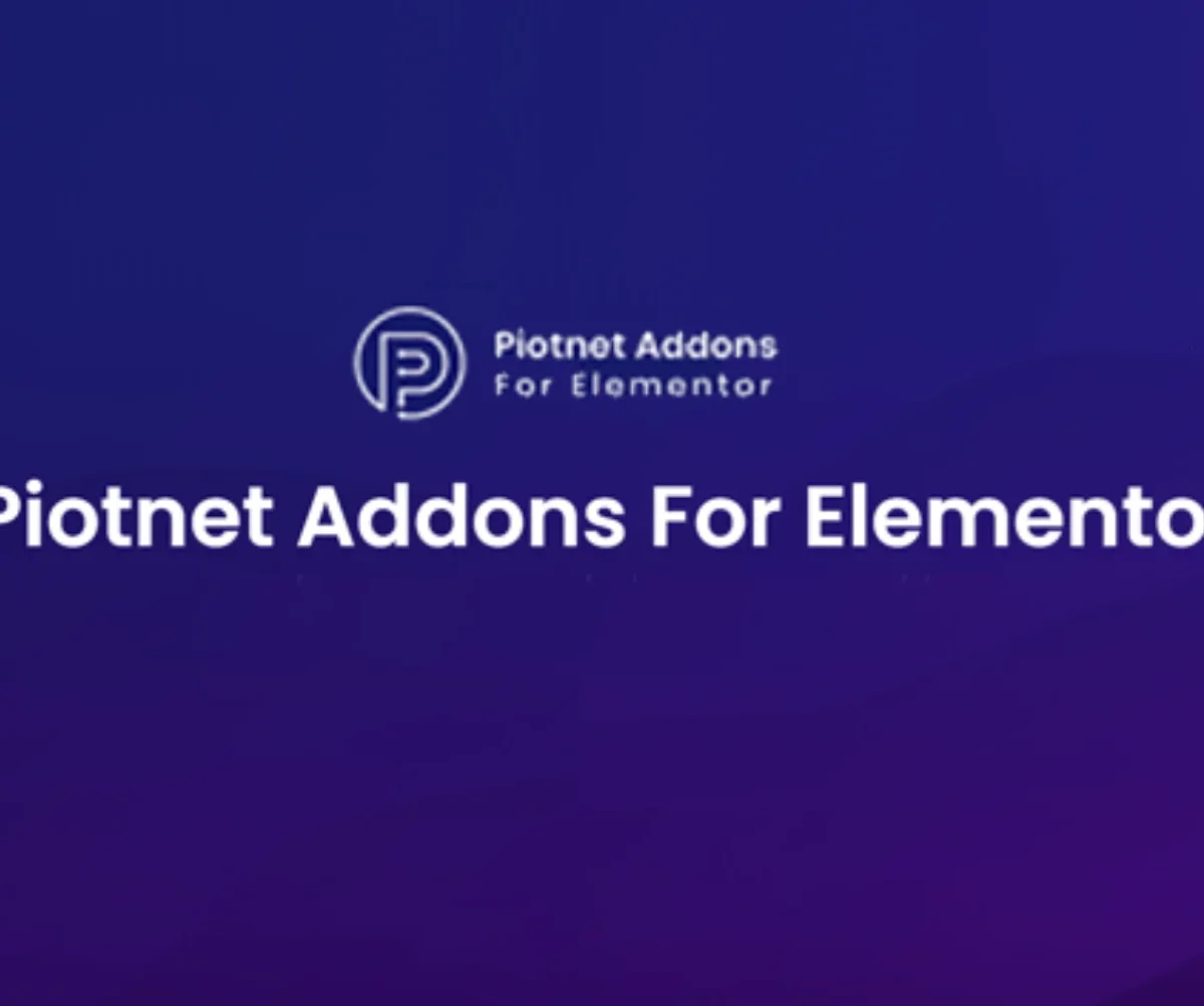 Plugin Piotnet Addons para Elementor