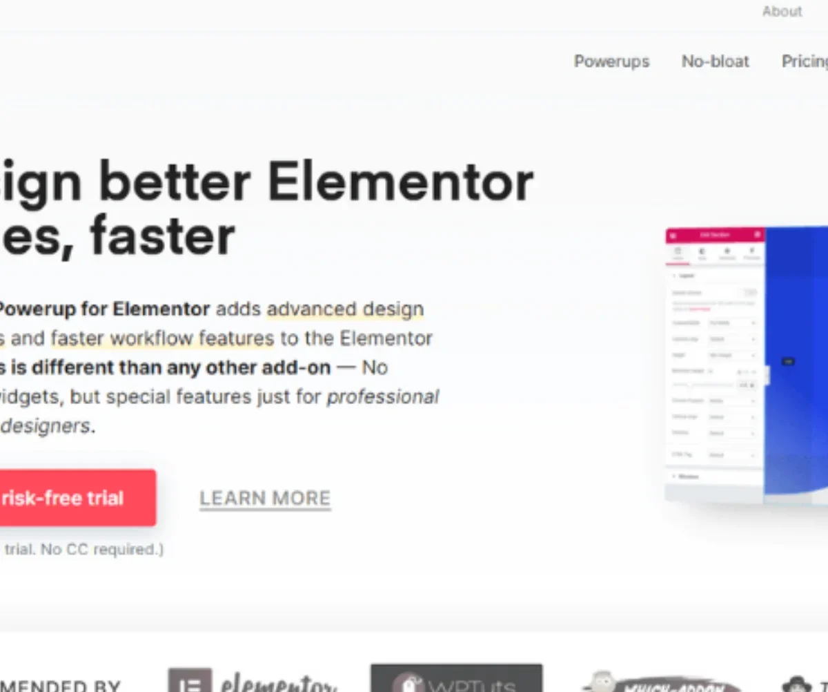 Plugin Pixify – Designer Powerup para Elementor