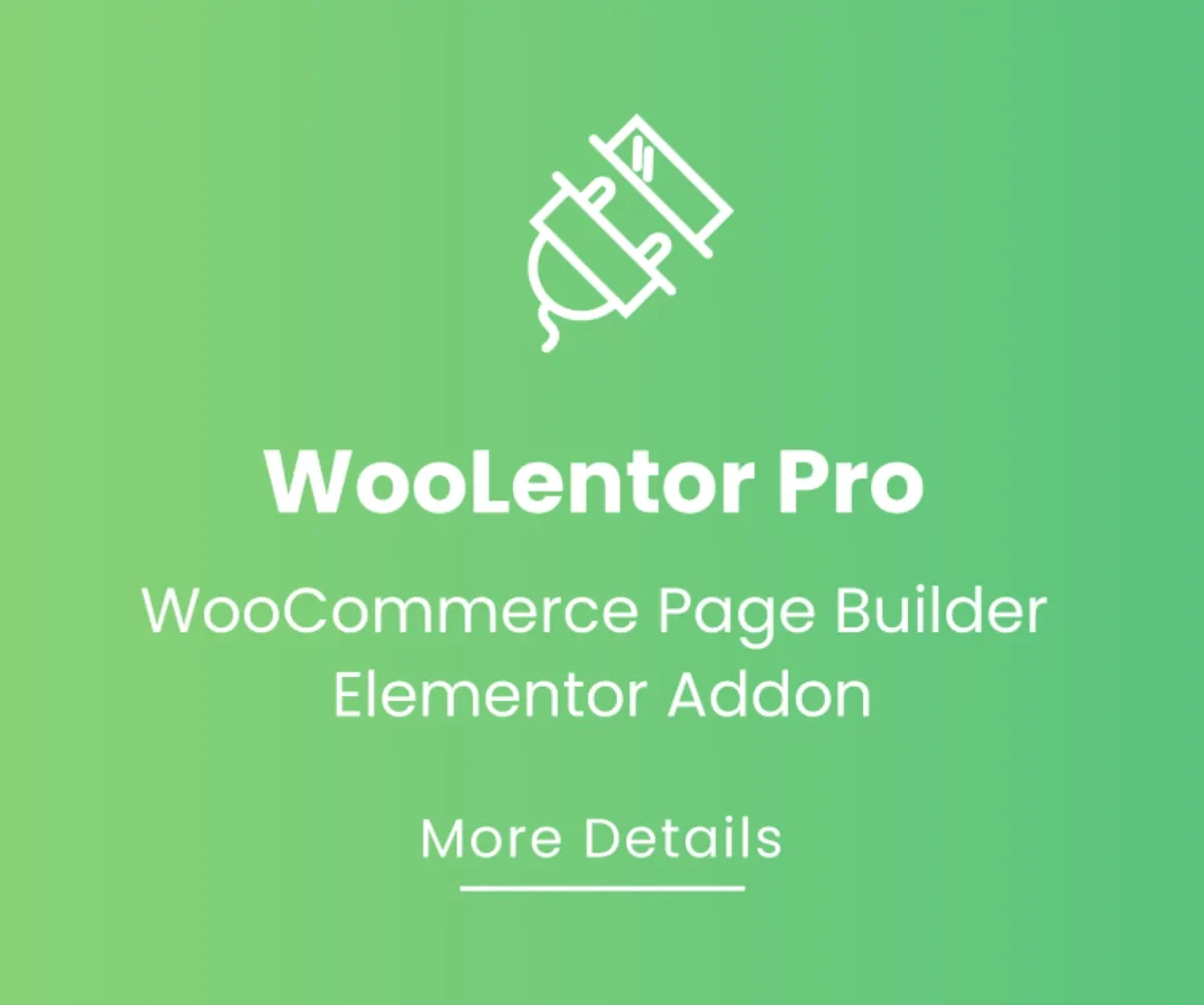 Plugin ShopLentor: Woolentor Pro