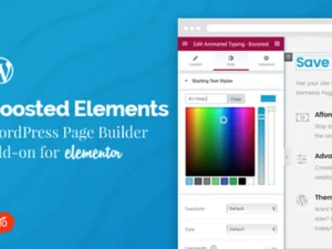 Plugin Boosted Elements Add-on for Elementor