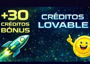 Lovable credits with bonus credits for p...